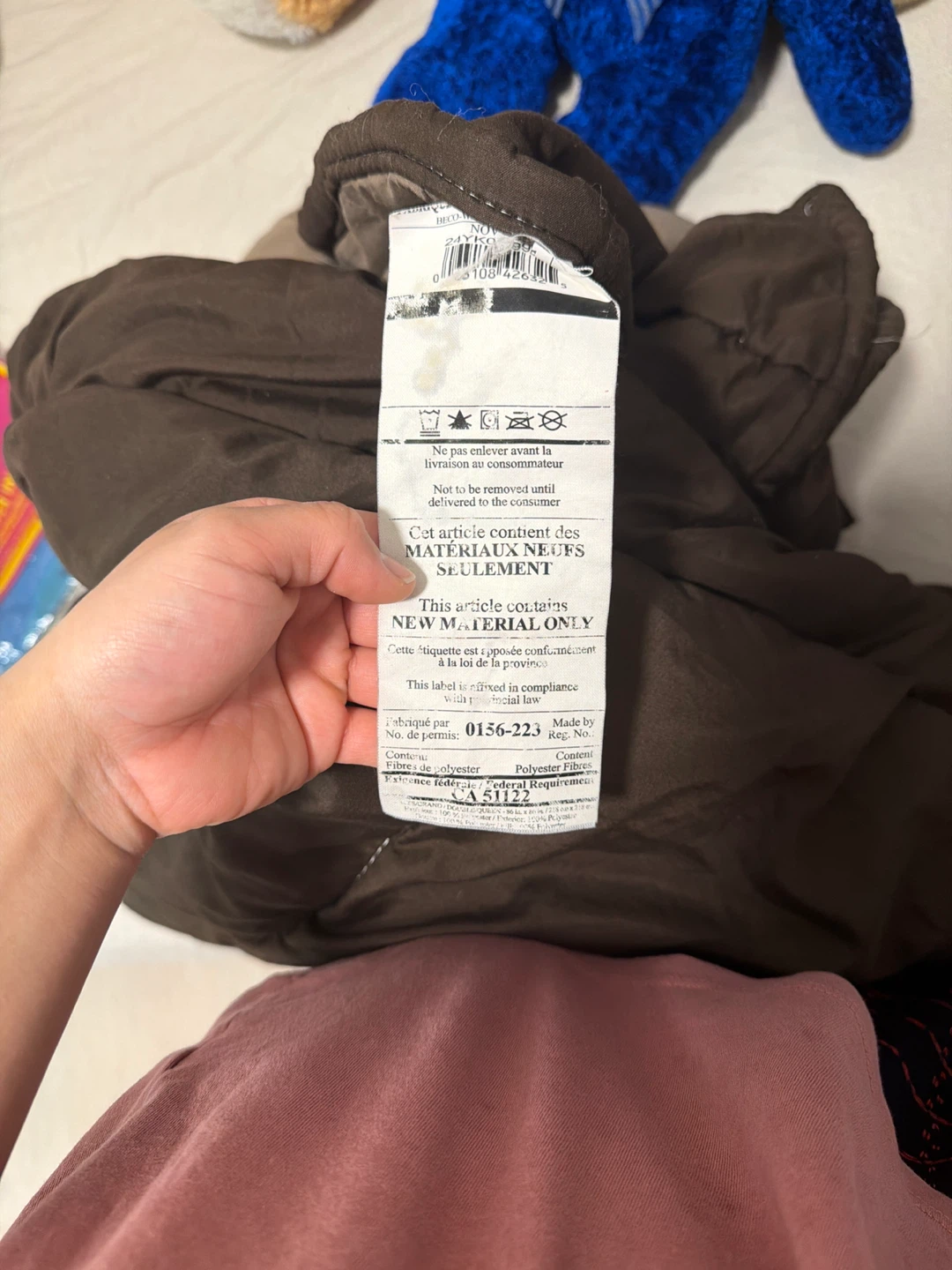 Brown Puffer Blanket Queen size🧡 - photo 2