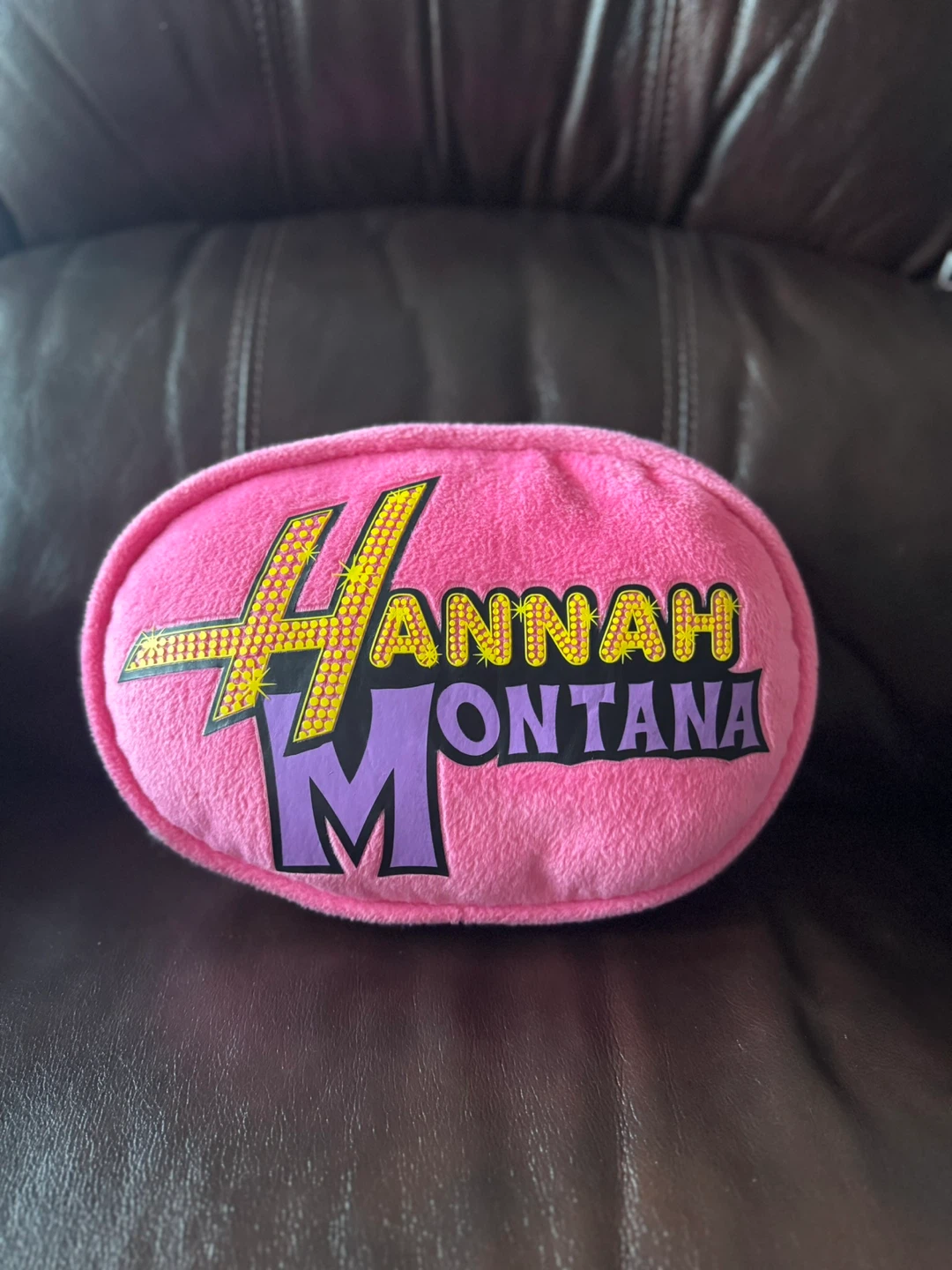 Hannah Montana Pink Plush Pillow