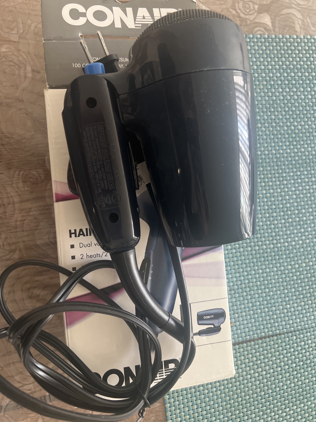 CONAIR 1875 Watt Hair Dryer - photo 2