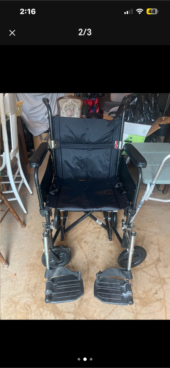 Airgo Lightweight Transport Wheelchair - photo 3