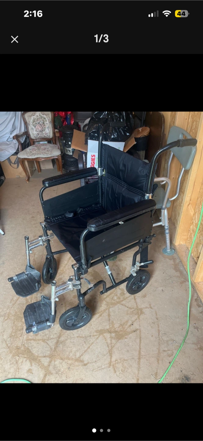 Airgo Lightweight Transport Wheelchair