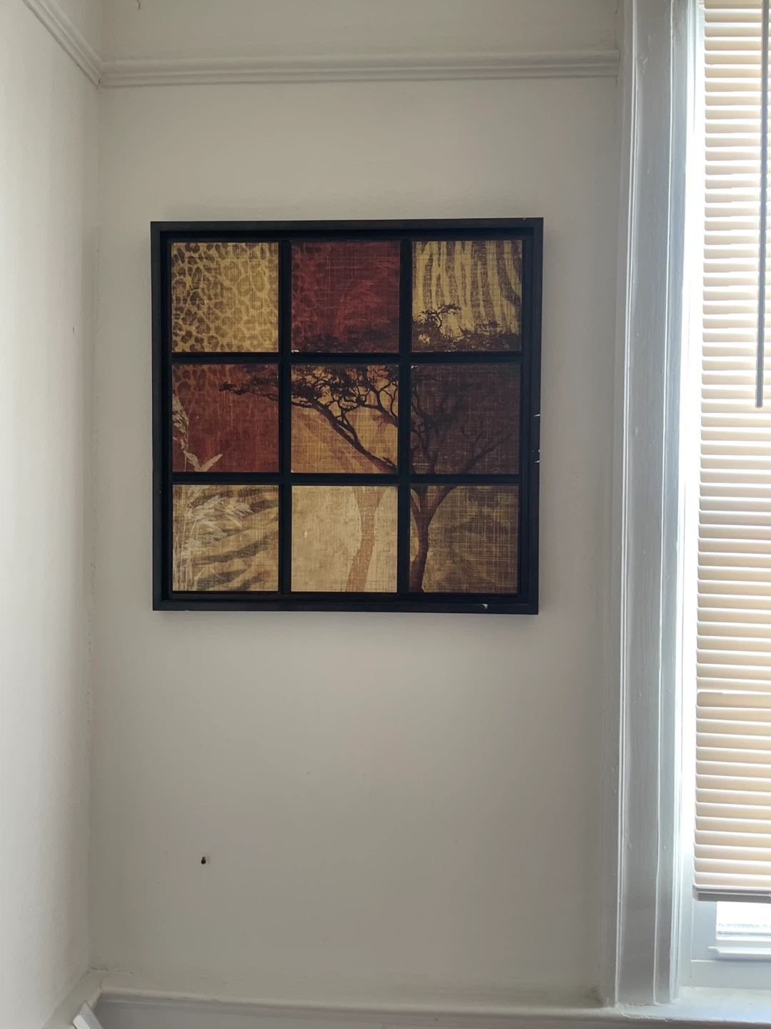 African Safari Scene Wall Art