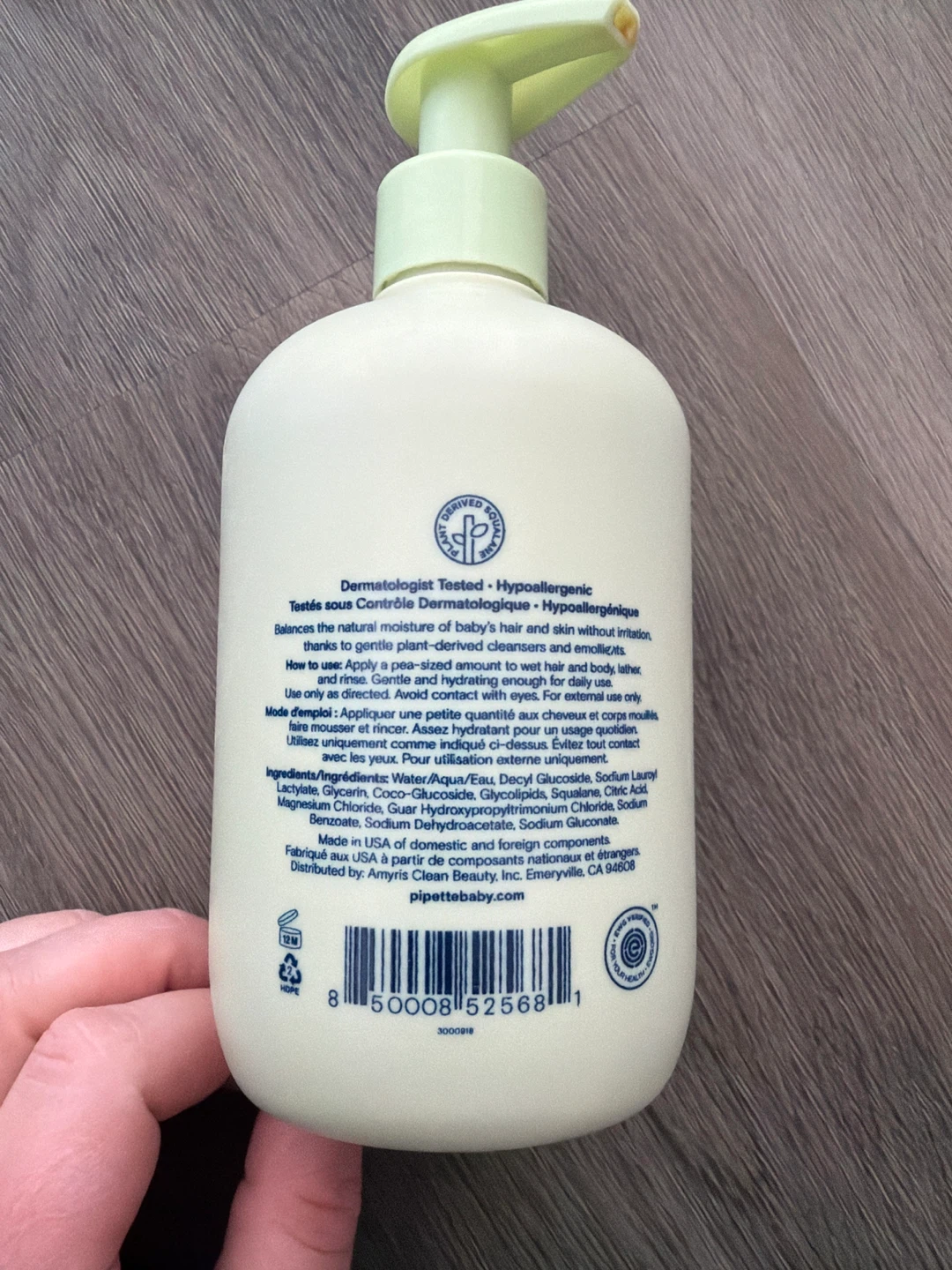 FREE Pipette Baby Shampoo + Wash 351 ml - photo 2