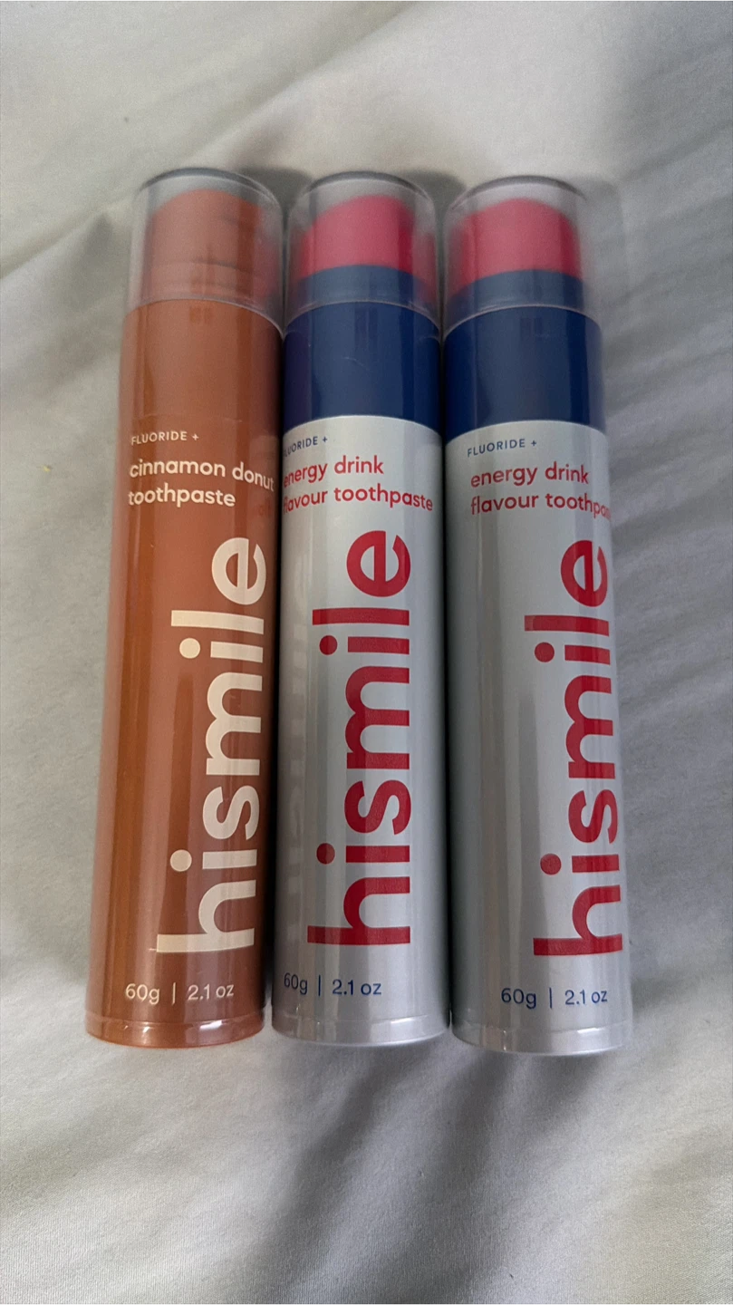 Hismile Toothpaste 3pk