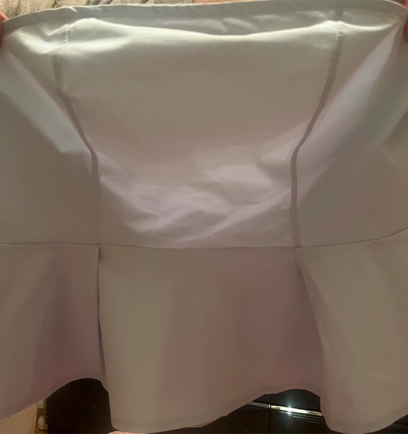 H&M Light Blue Strapless Peplum Bandeau Top - photo 2