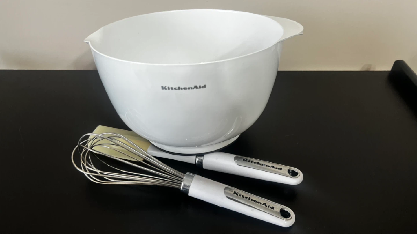 KitchenAid Mixing Bowl with Whisk and Spatula Set - photo 2