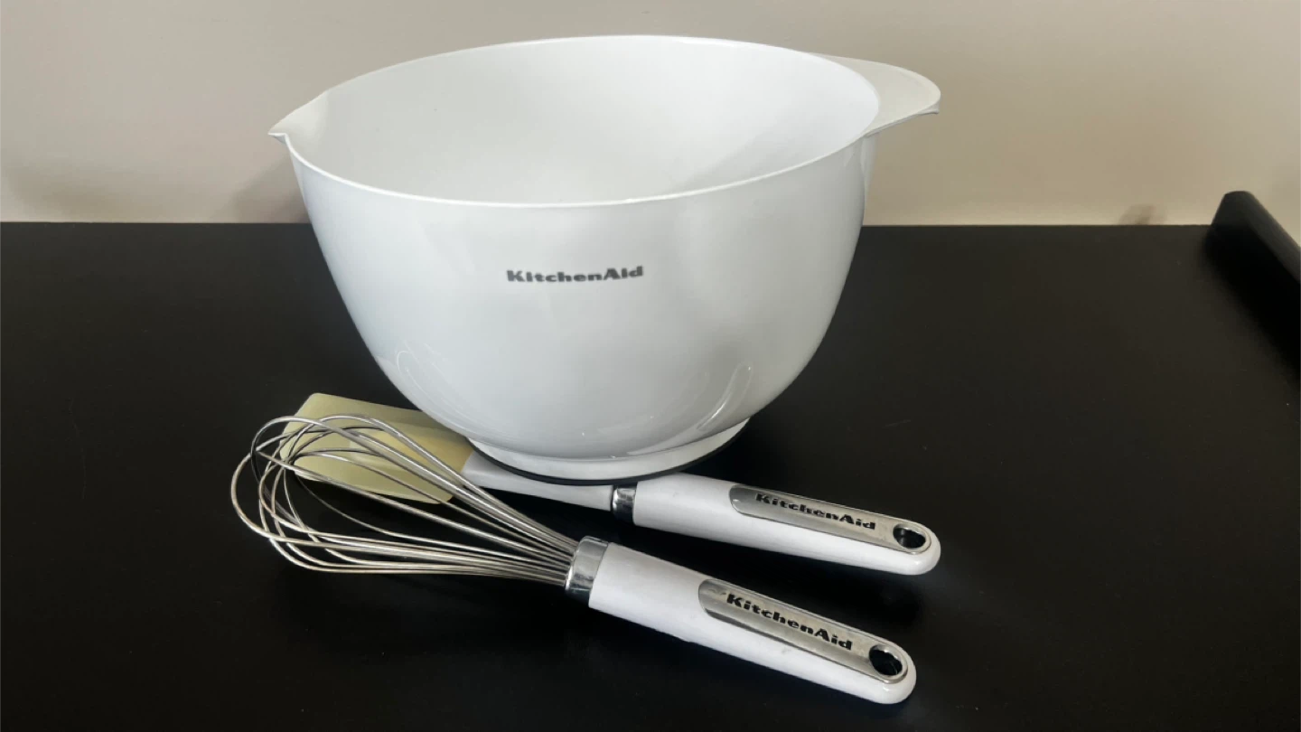 KitchenAid Mixing Bowl with Whisk and Spatula Set - photo 3