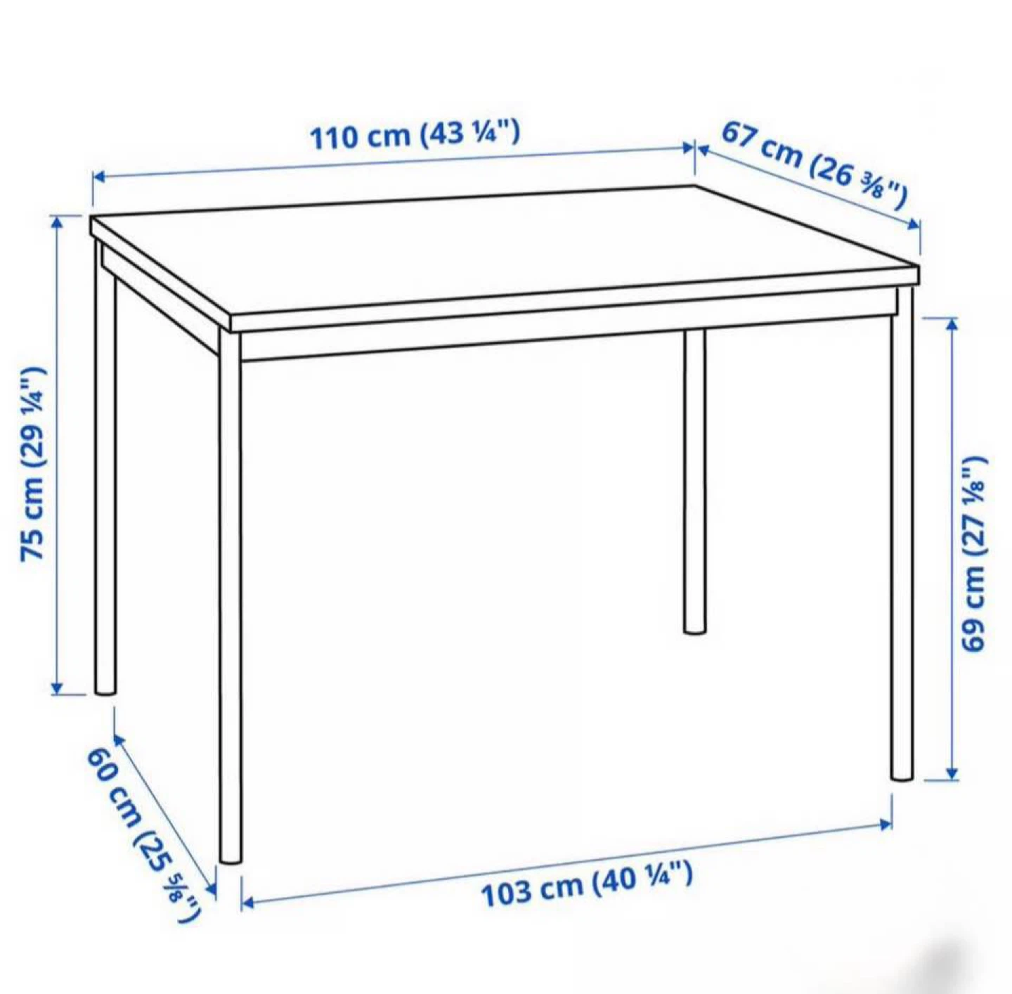 IKEA Dining Table and Chairs Set - photo 4