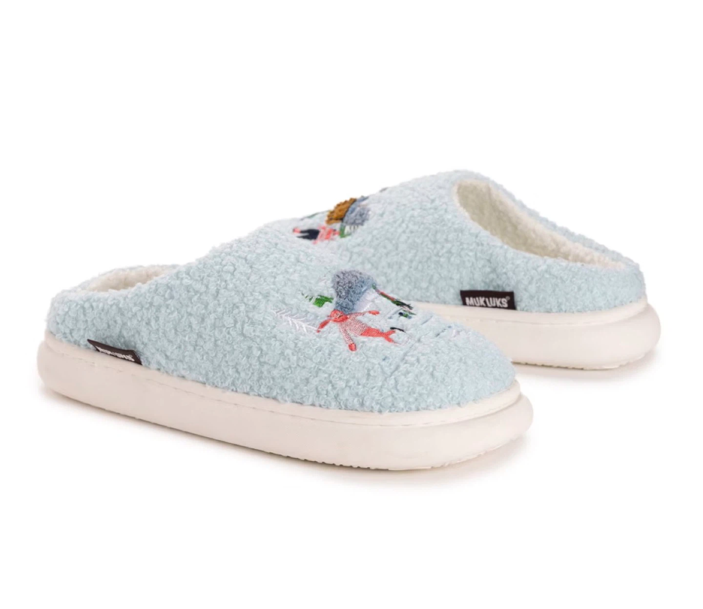 MUK LUKS Women's Novelty Bubble Clog Slippers