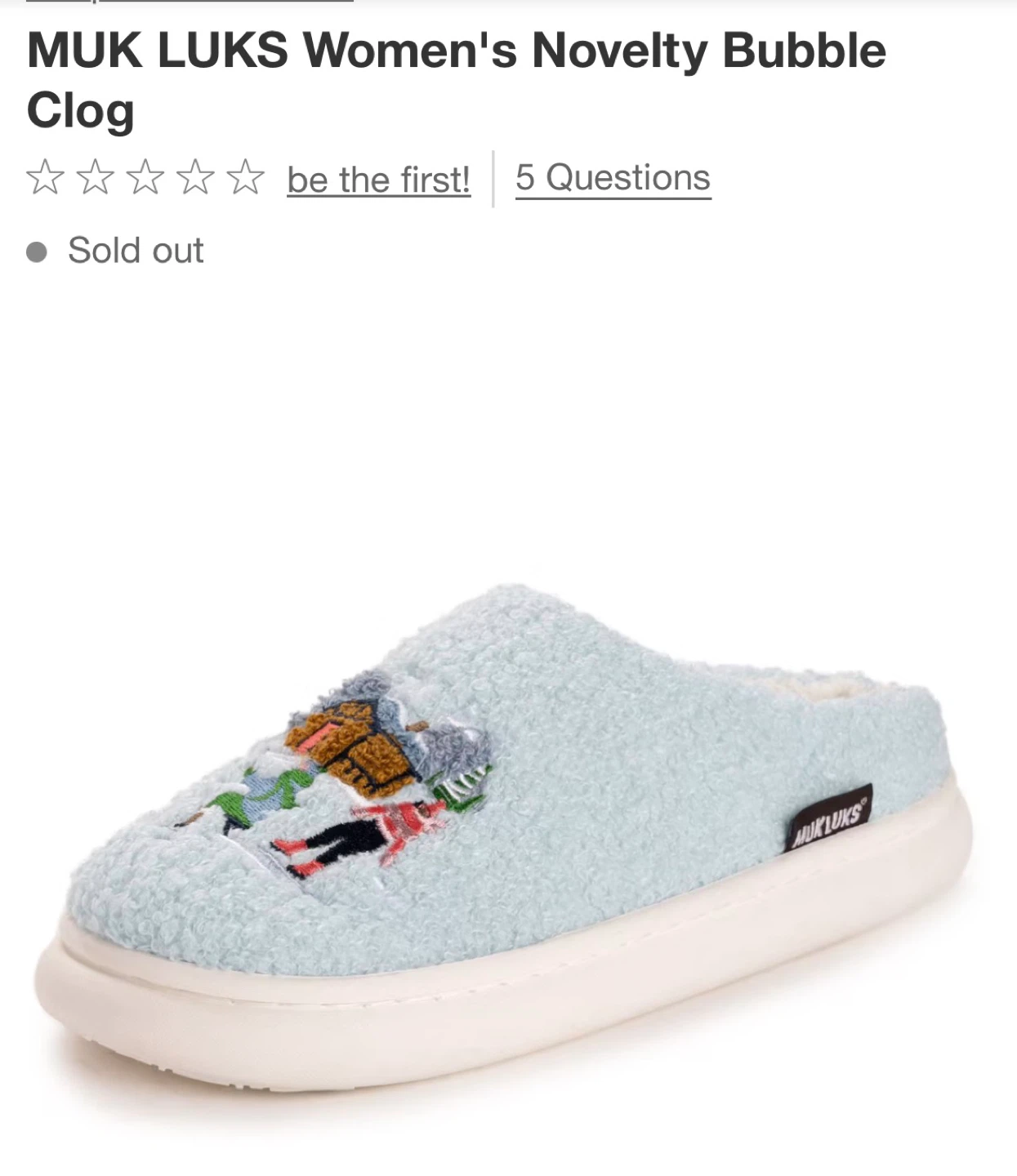 MUK LUKS Women's Novelty Bubble Clog Slippers - photo 2