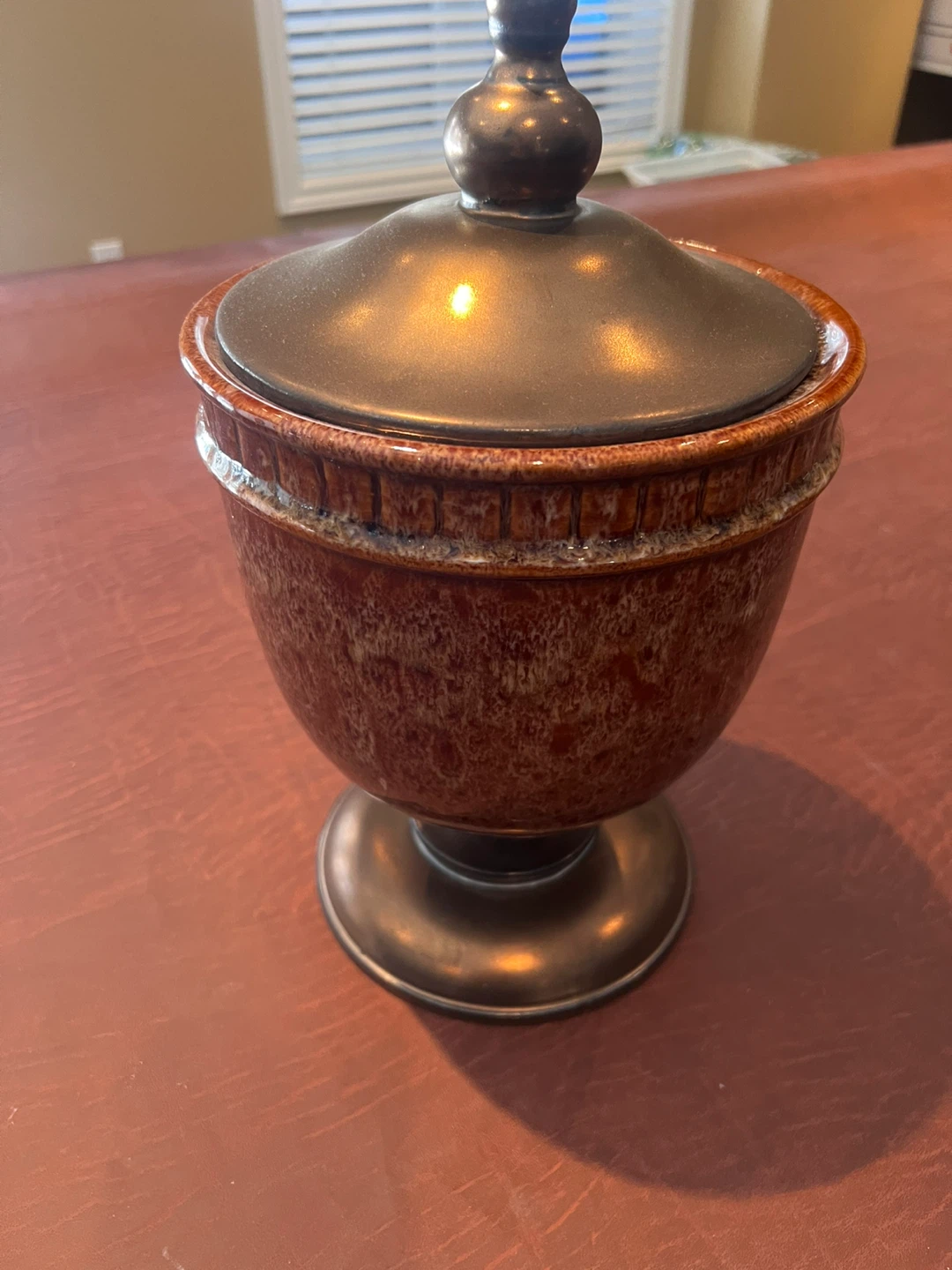 Bombay Lidded Ceramic Jar