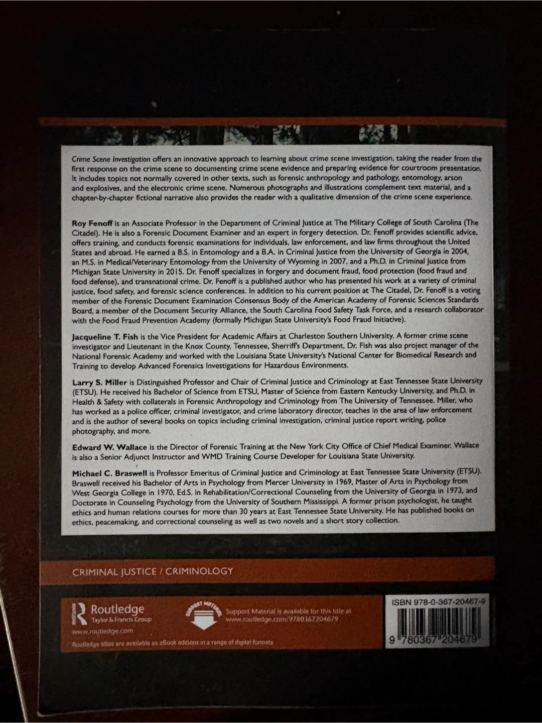 Textbook- Crime Scene Investigation 4th edition - photo 2