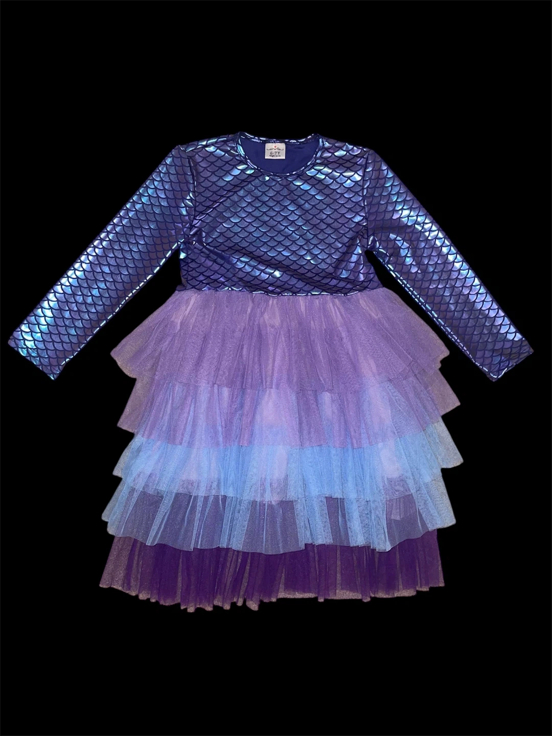 Girls Mermaid Tutu Dress