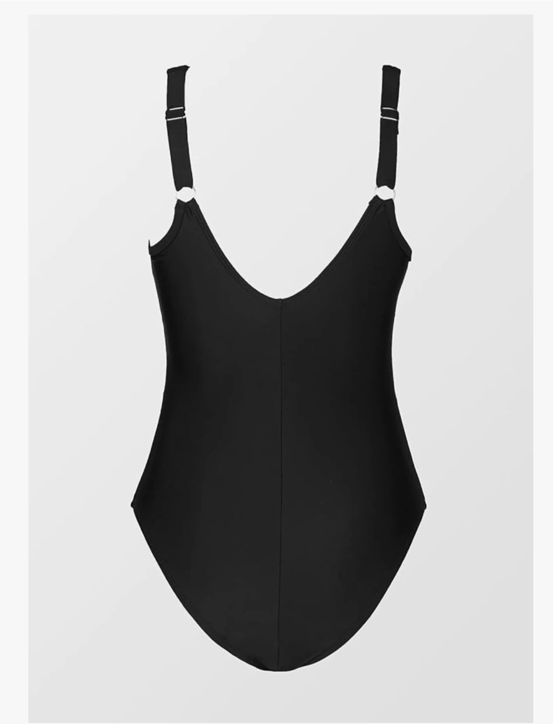 CUPSHE Black Mesh One-Piece Swimsuit Size 1X - photo 3