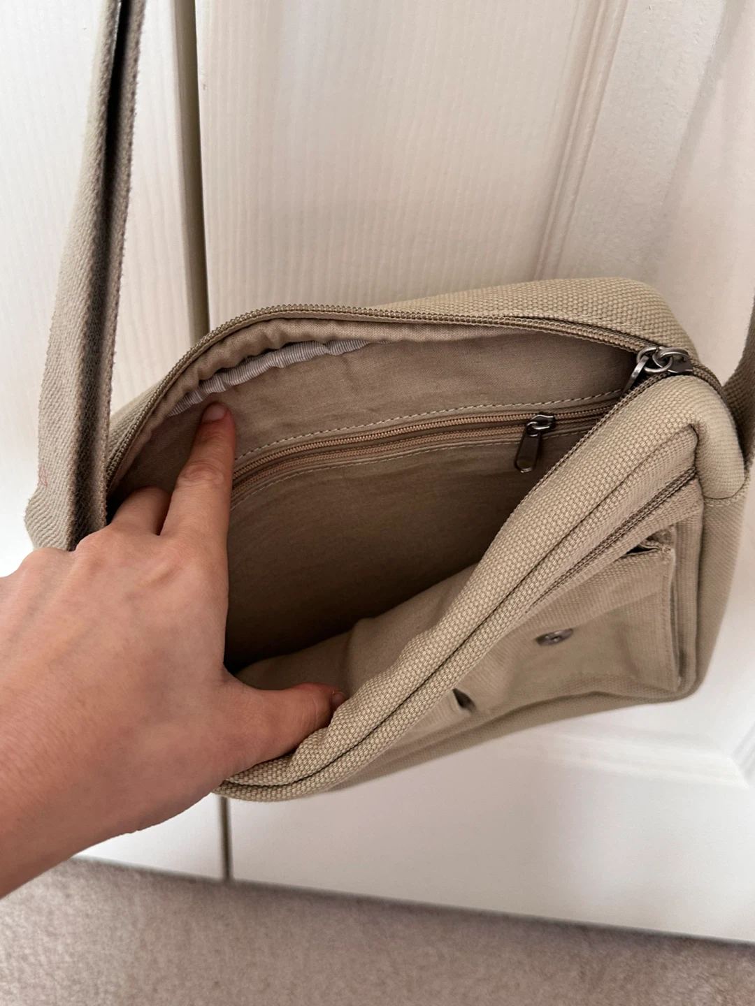 Roots Canvas Crossbody Bag - photo 2