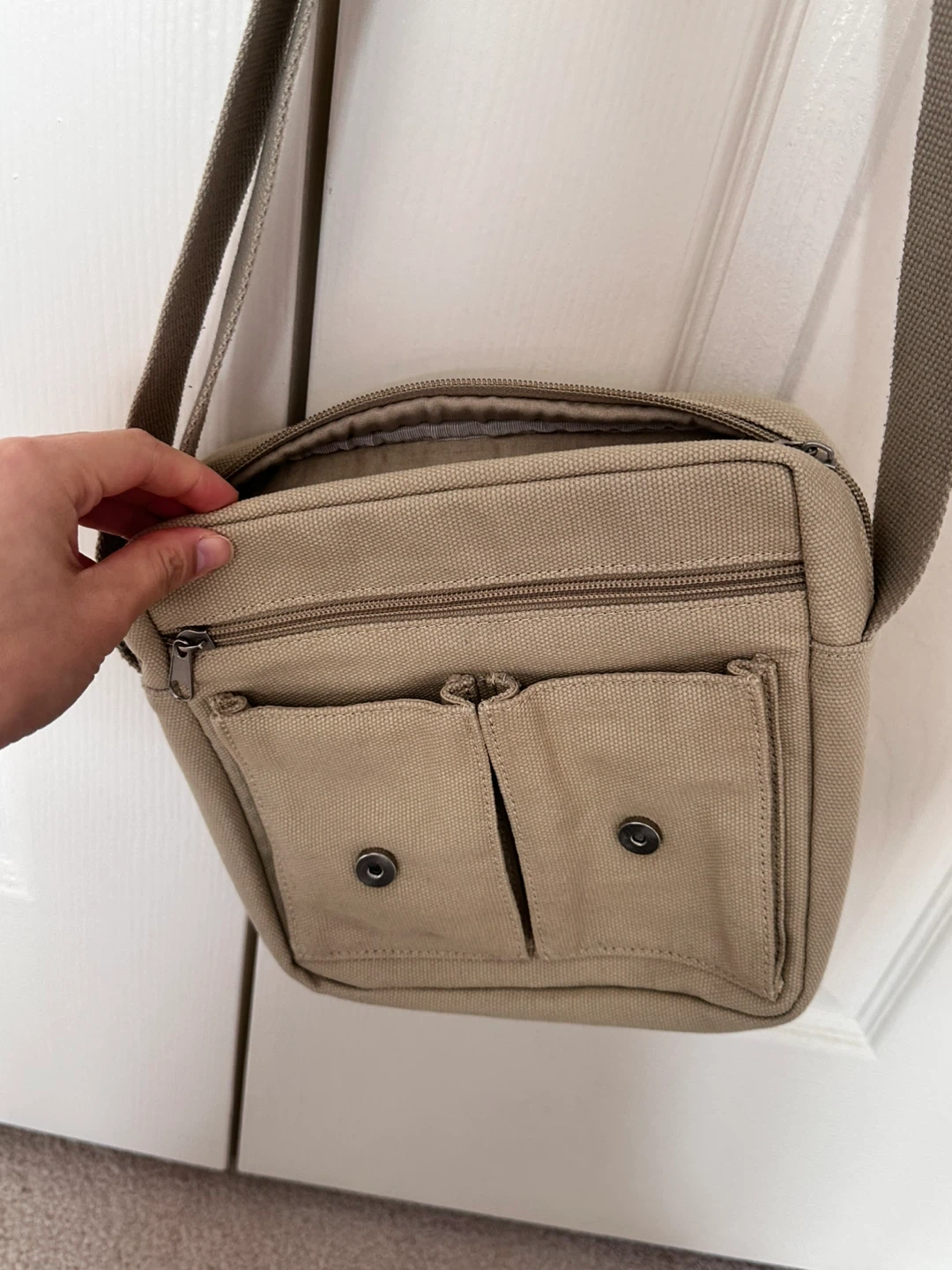 Roots Canvas Crossbody Bag - photo 3