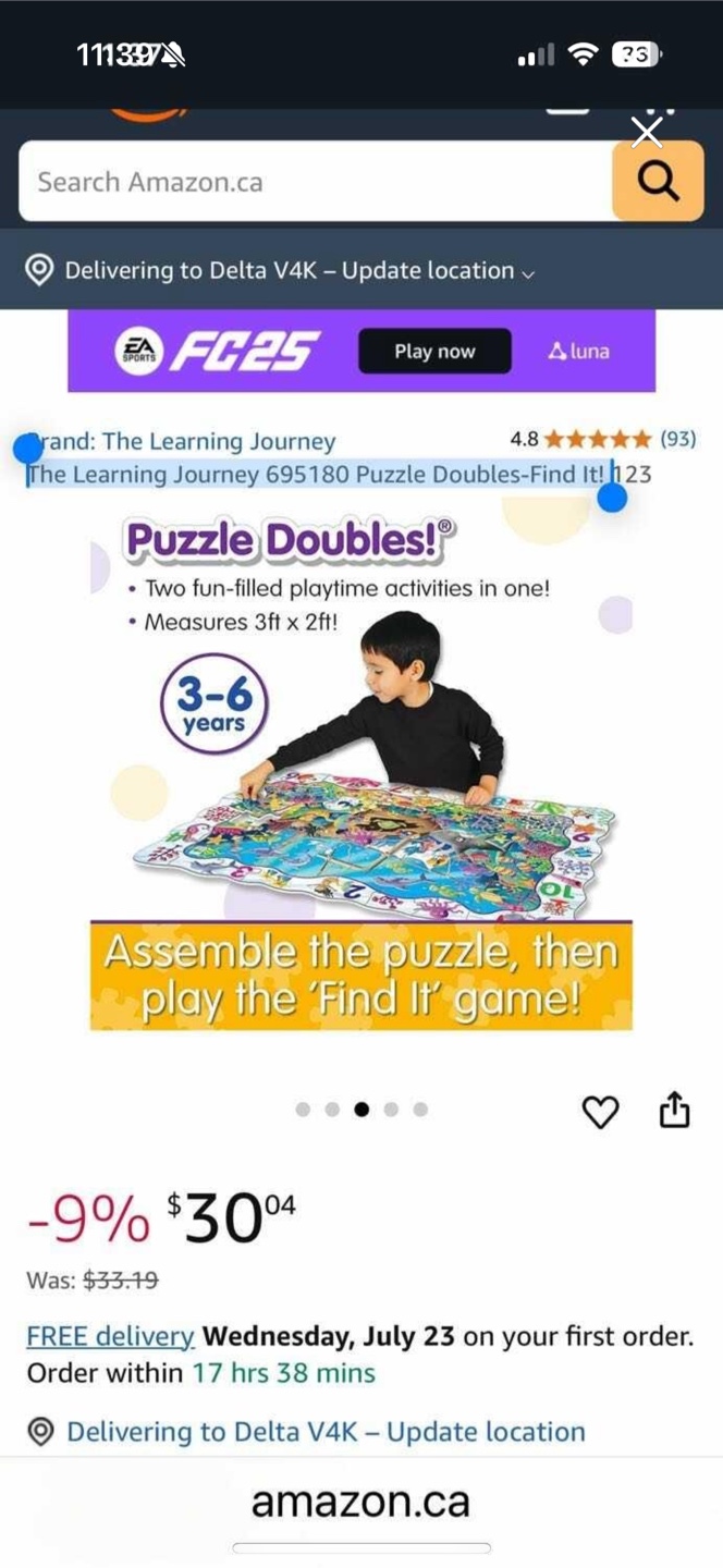 2 Sets The Learning Journey Find It! Dinosaurs Puzzle Doubles! - photo 5