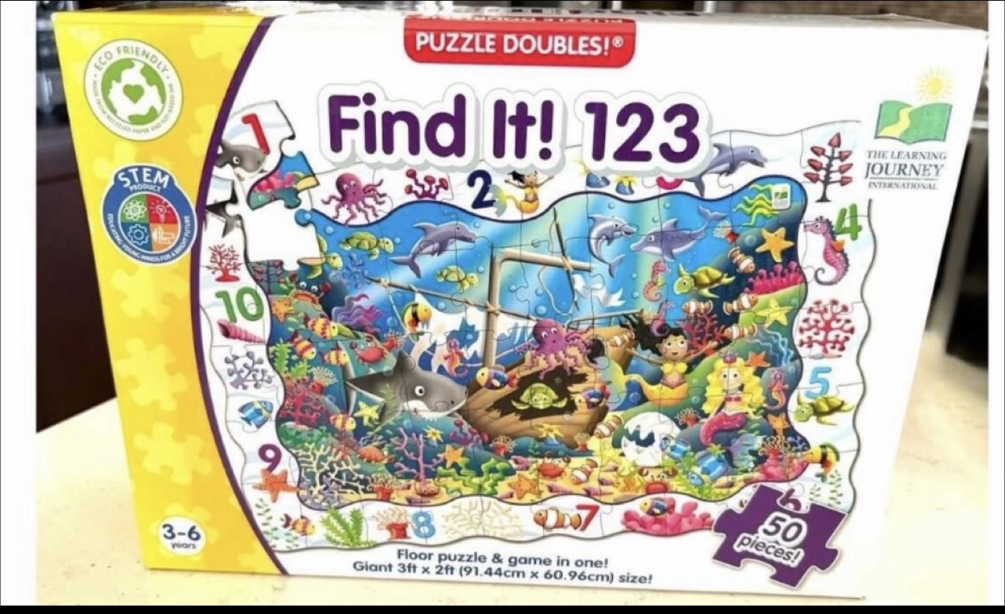 2 Sets The Learning Journey Find It! Dinosaurs Puzzle Doubles! - photo 4