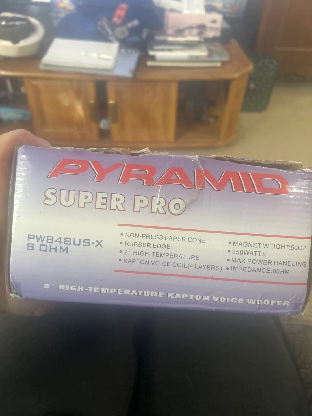 Pyramid PW848US-X Super Pro 8" Woofer - photo 3