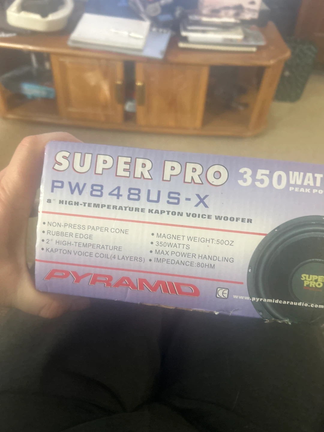 Pyramid PW848US-X Super Pro 8" Woofer