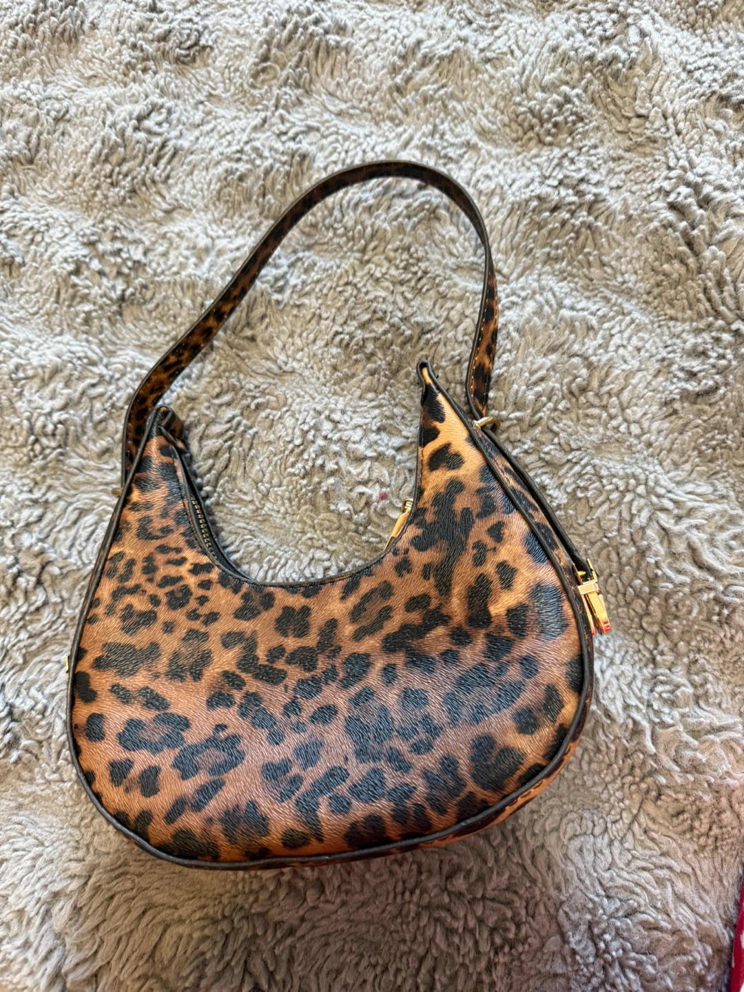 Leopard Print Shoulder Bag