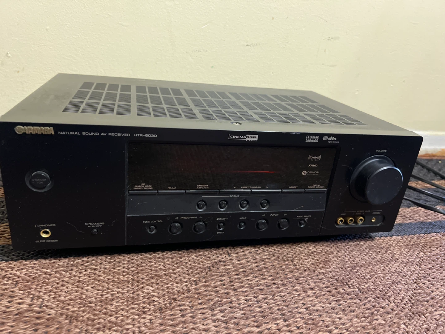 Yamaha Natural Sound AV Receiver HTR-6030