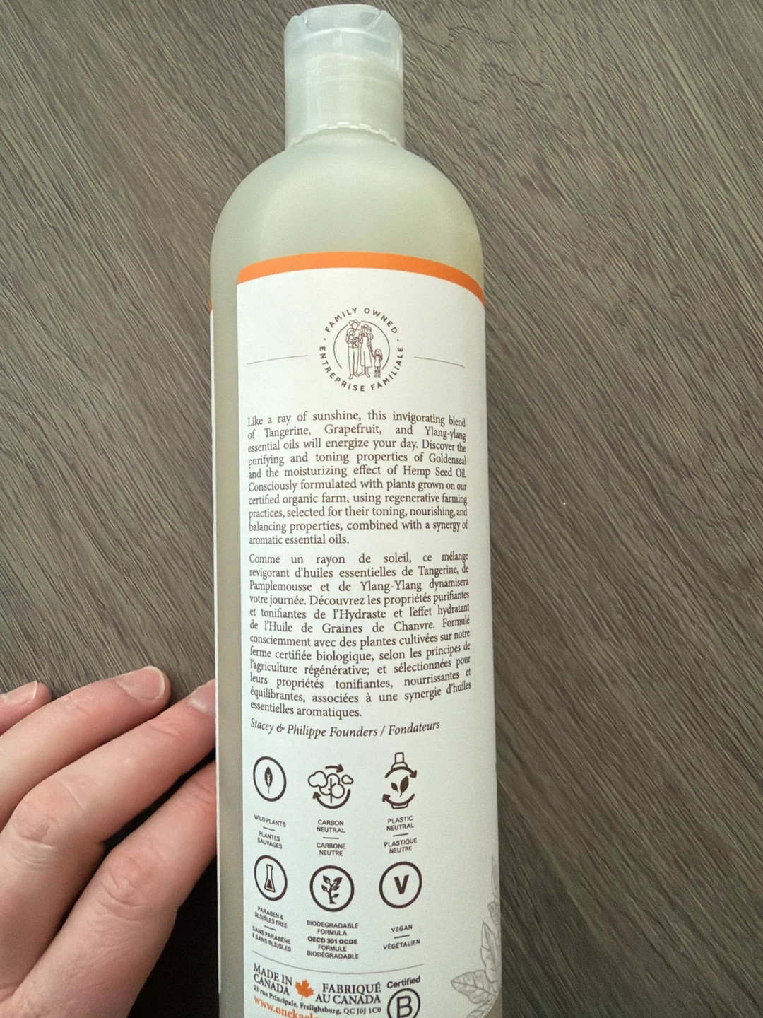 FREE Oneka Nourishing Shower Gel - Goldenseal + Citrus - photo 2