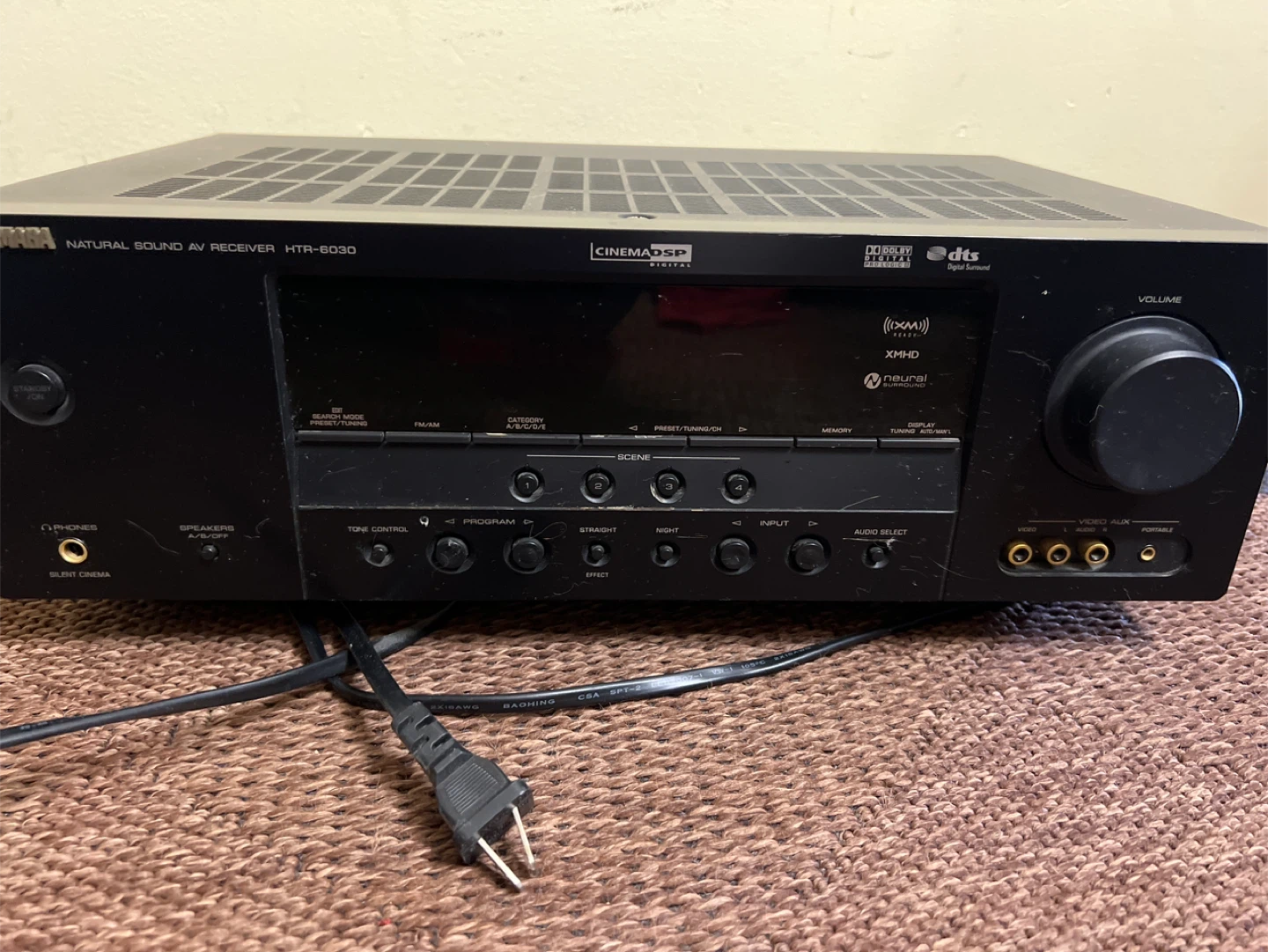 Yamaha Natural Sound AV Receiver HTR-6030 - photo 4