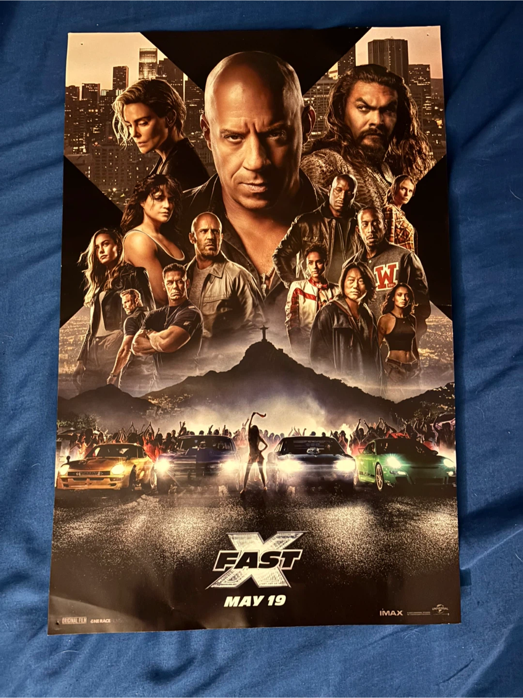 Fast X Movie Poster, Car Poster