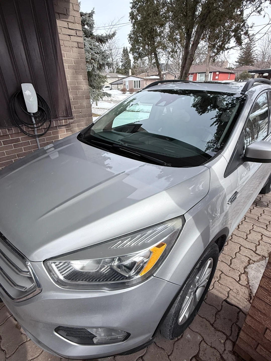 Silver Ford Escape 2018 SUV