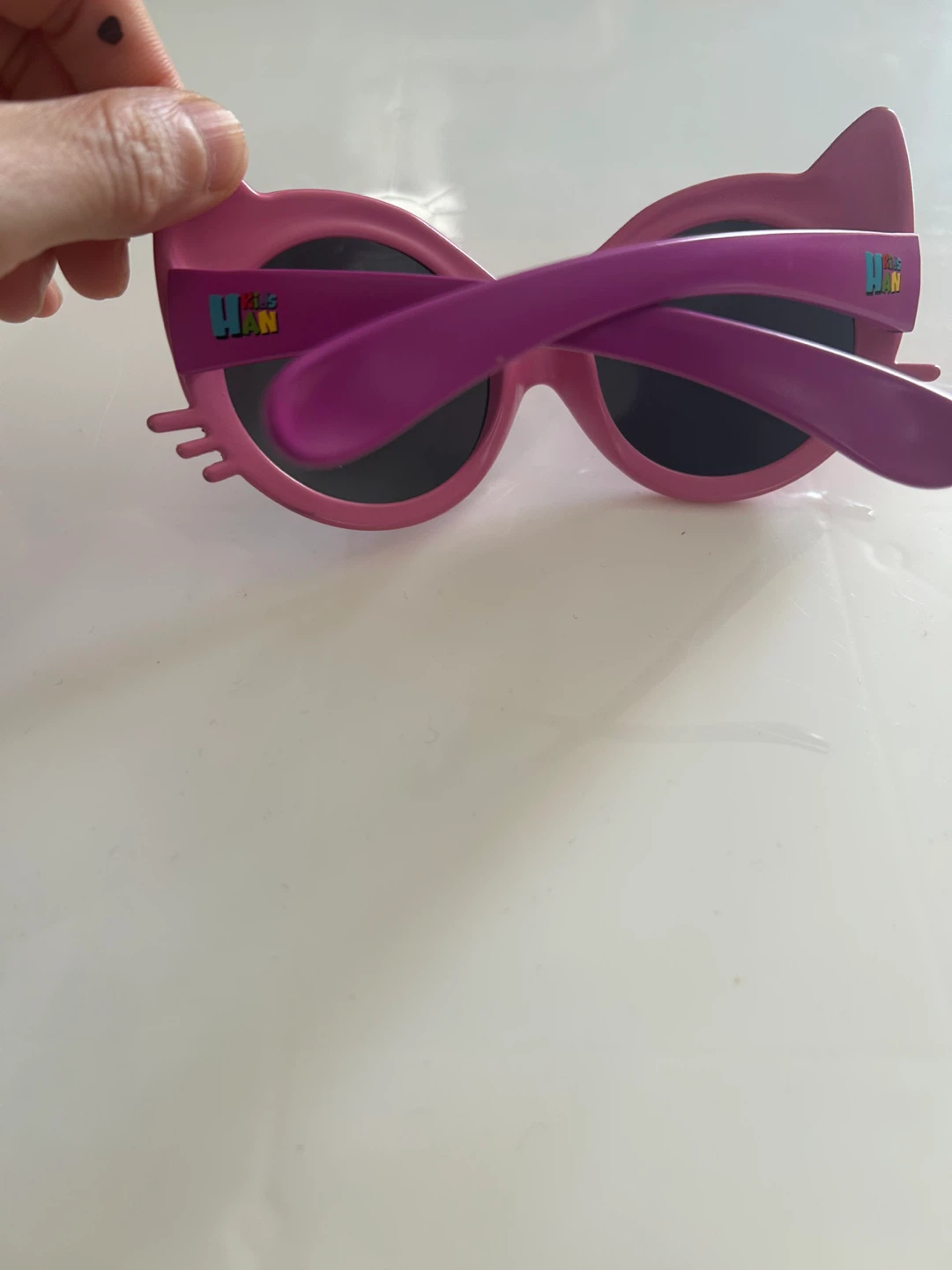 High Quality Kids Pink Cat Sunglasses Like New Condition - photo 2