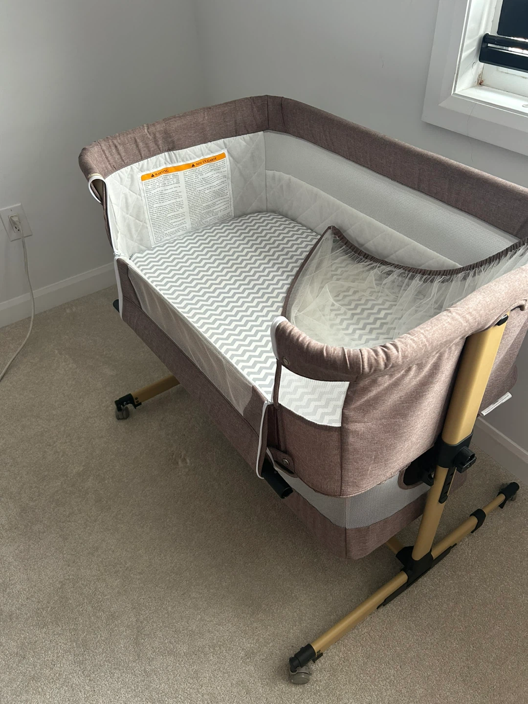 Baby Bassinet with Mosquito Net