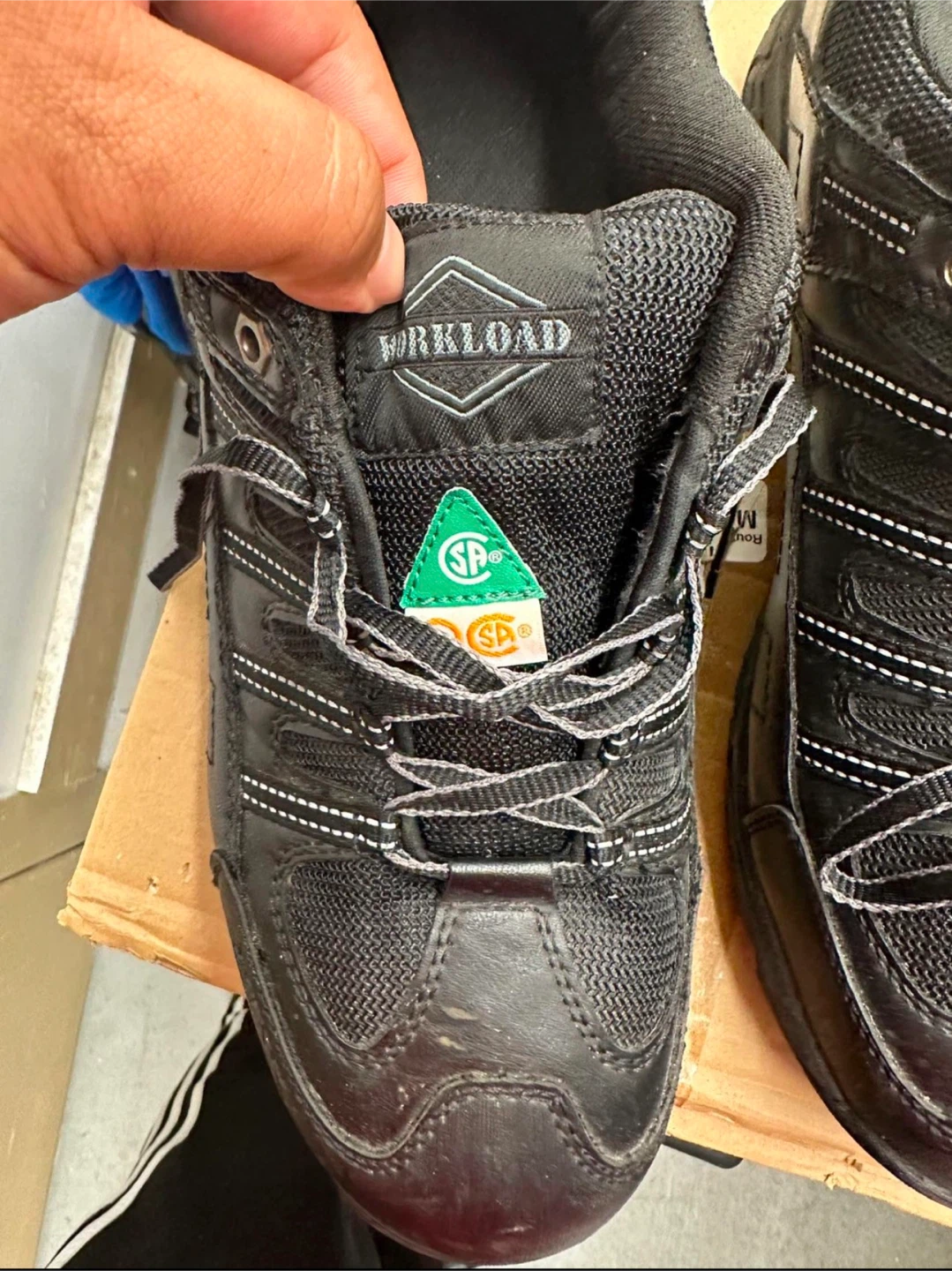 Norseman Workload Black Composite Toe Safety Shoes Size 13 - photo 5