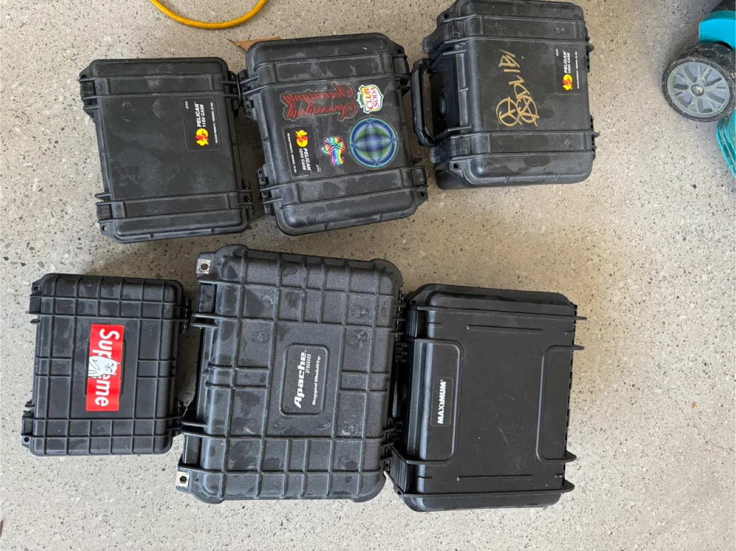 Pelican case lot