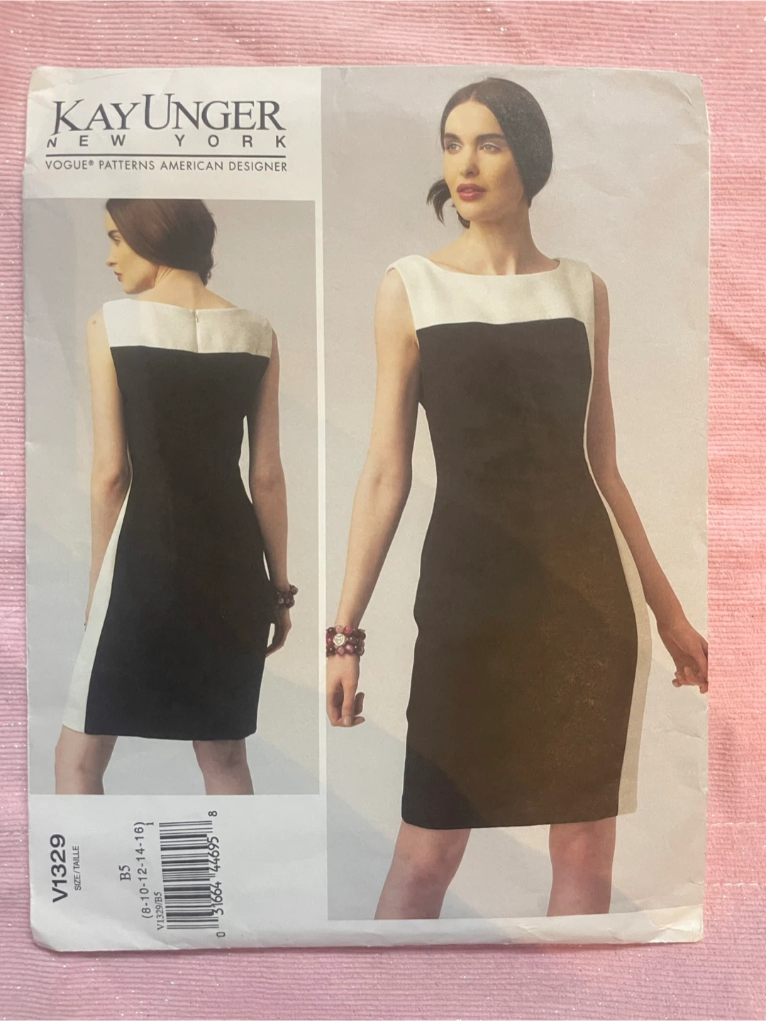 Vogue Dress Pattern - UNCUT - Size 8-16