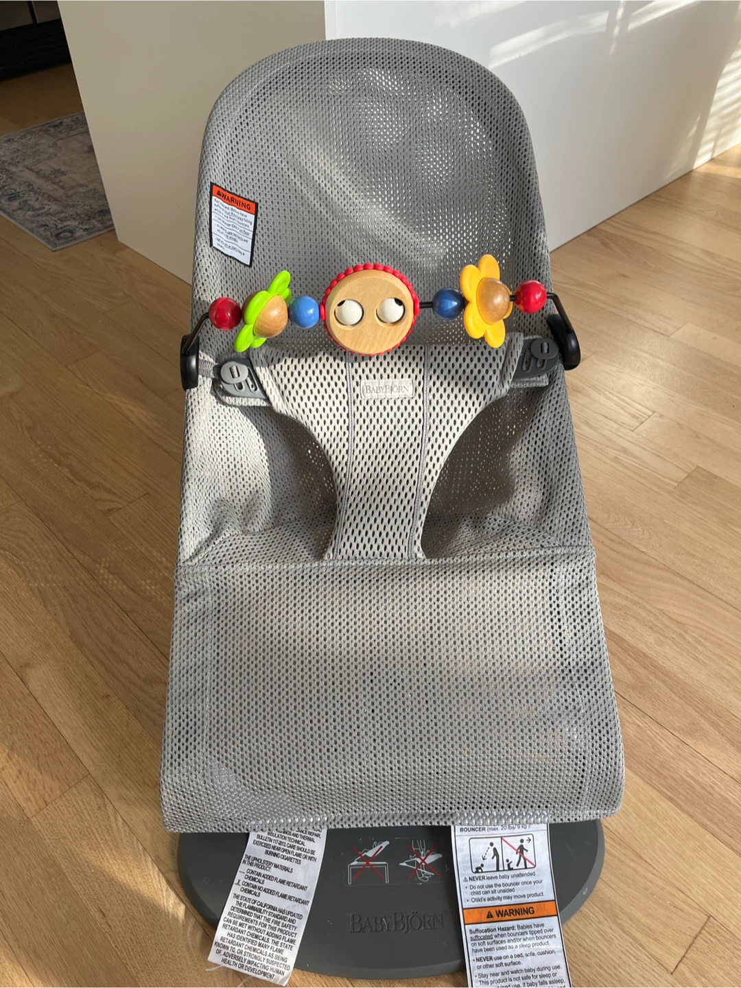 BabyBjörn Bouncer Balance Bliss Mesh & Toy Attachment