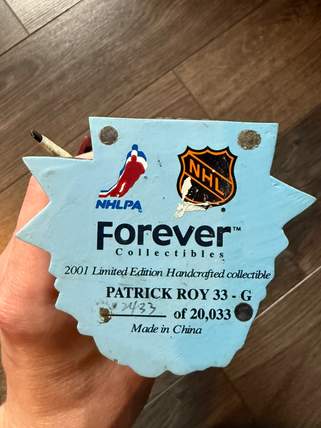 Patrick Roy bobblehead - photo 2