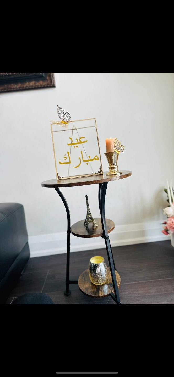 Three-Tiered Round Accent Table - photo 2