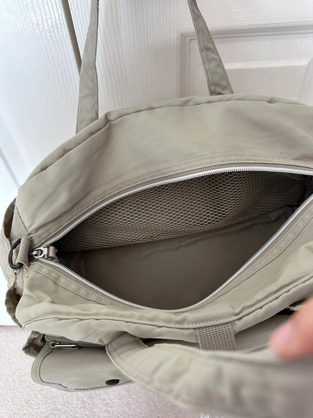 Nylon East West Shoulder Bag - photo 3