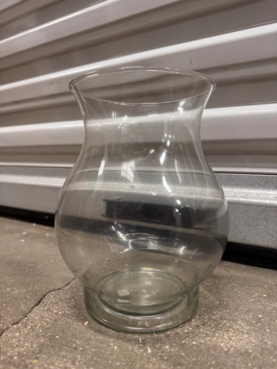 Clear Glass Vase