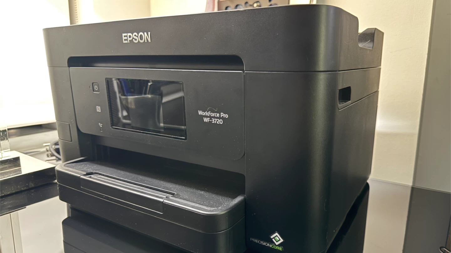 Free Epson WorkForce Pro WF-3720 All-in-One Printer 🧡