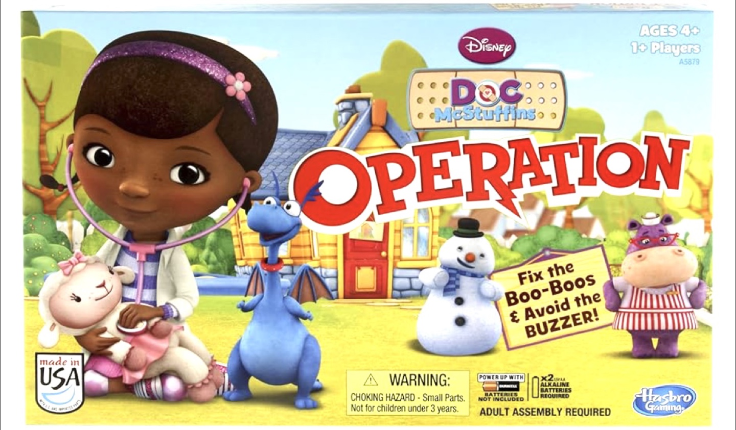 Doc McStuffins Operation Game