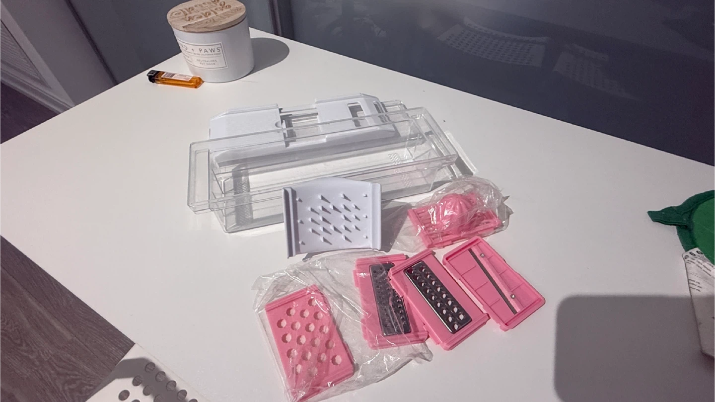 Pink Vegetable Slicer Set - photo 2