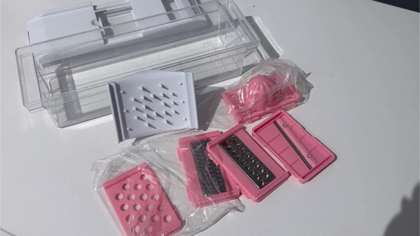 Pink Vegetable Slicer Set - photo 3