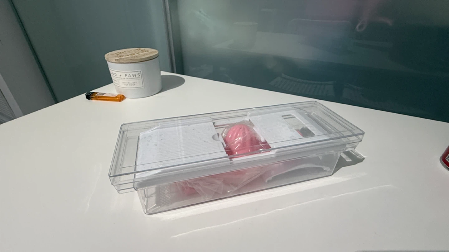 Pink Vegetable Slicer Set