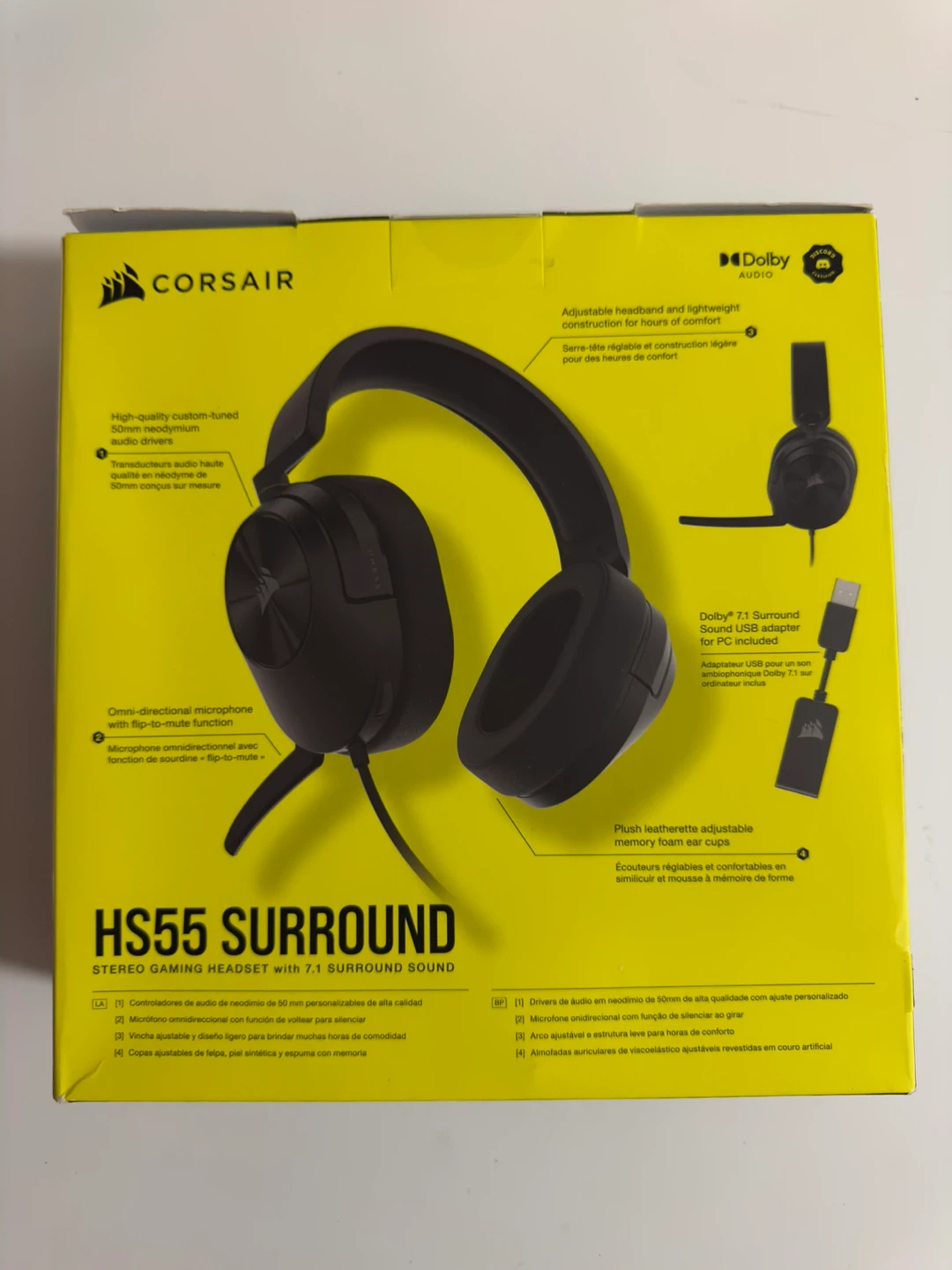 Corsair HS55 STEREO Wired Gaming Headset - photo 2