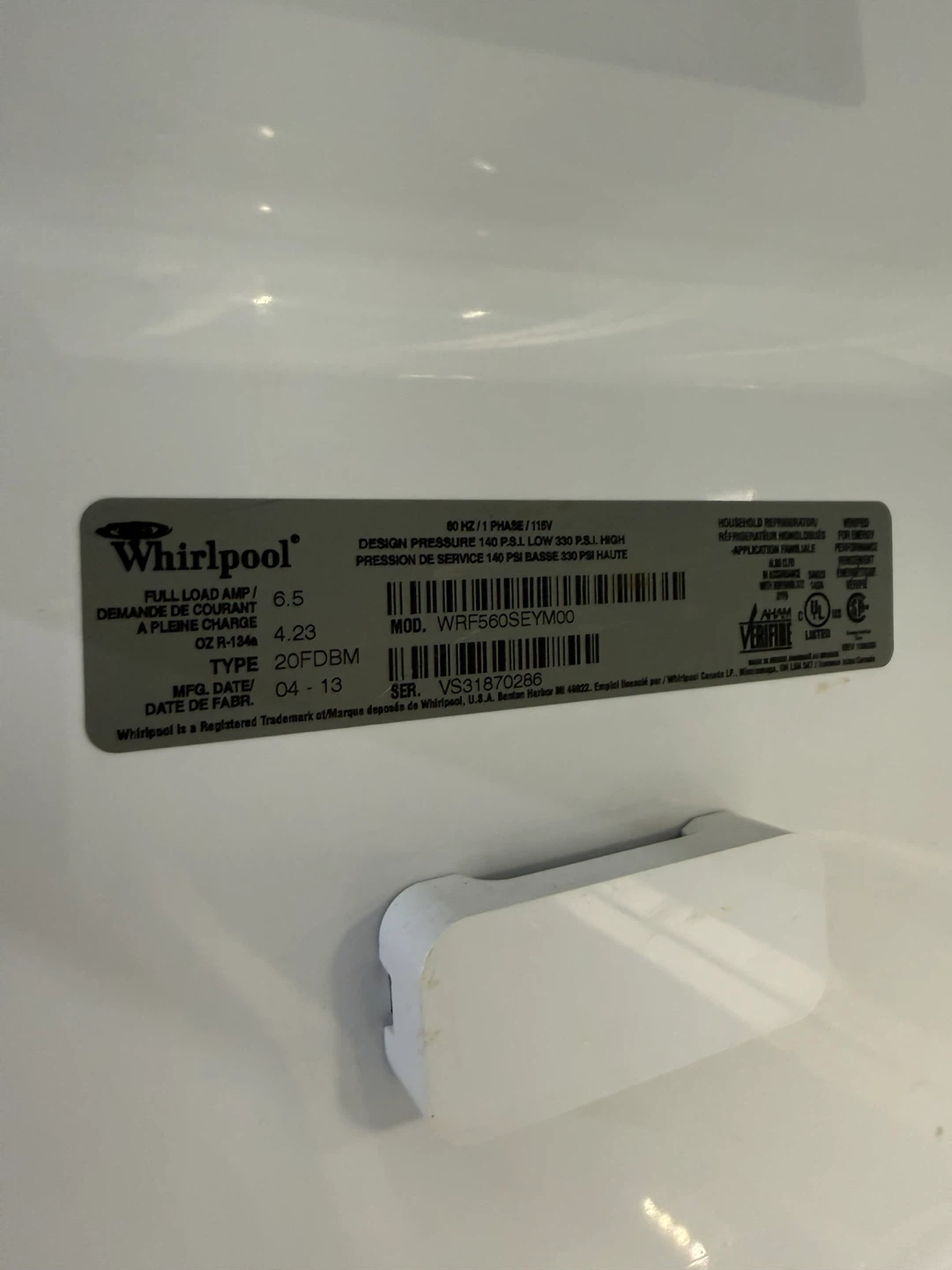 Whirlpool French Door Refrigerator - photo 3