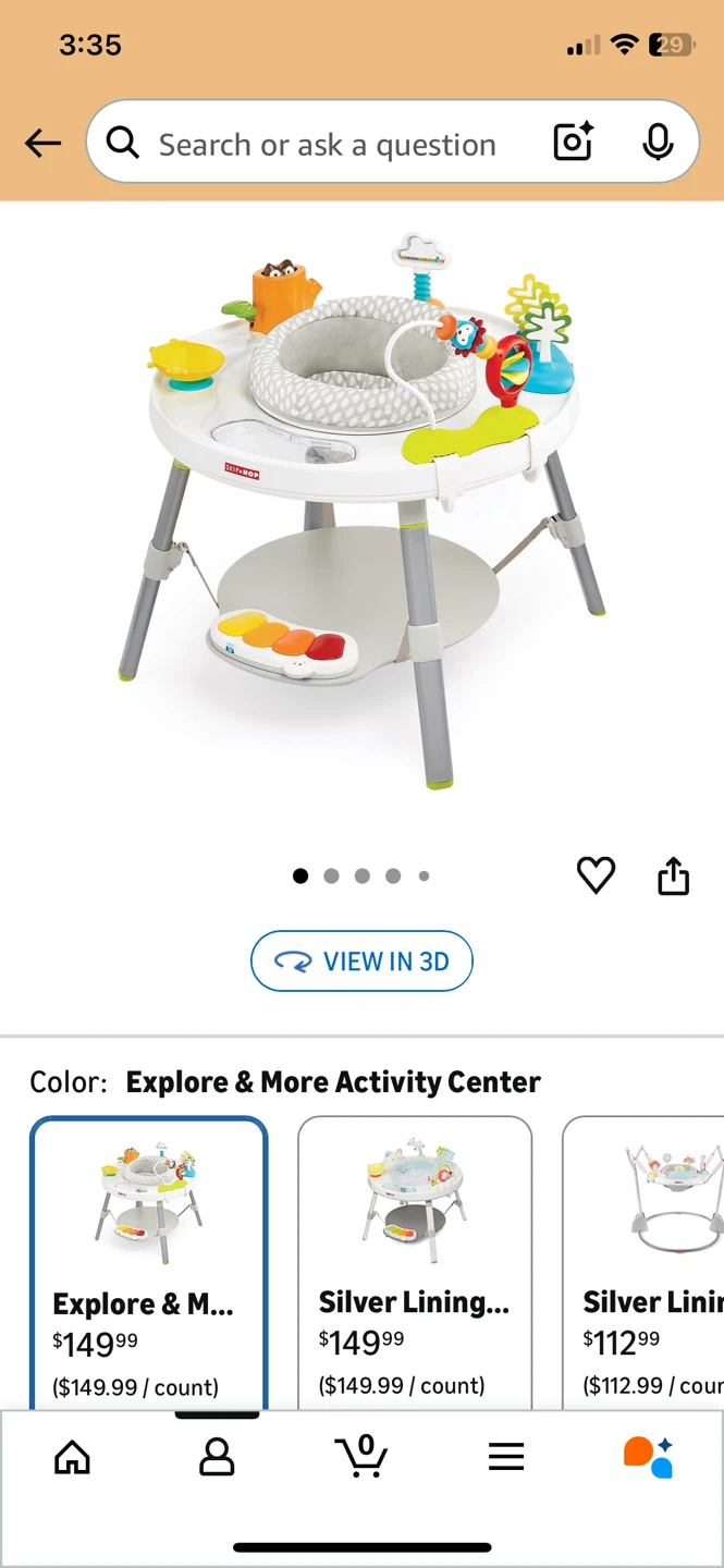 Free if picked up this weekend! Skip Hop Baby Activity Center
