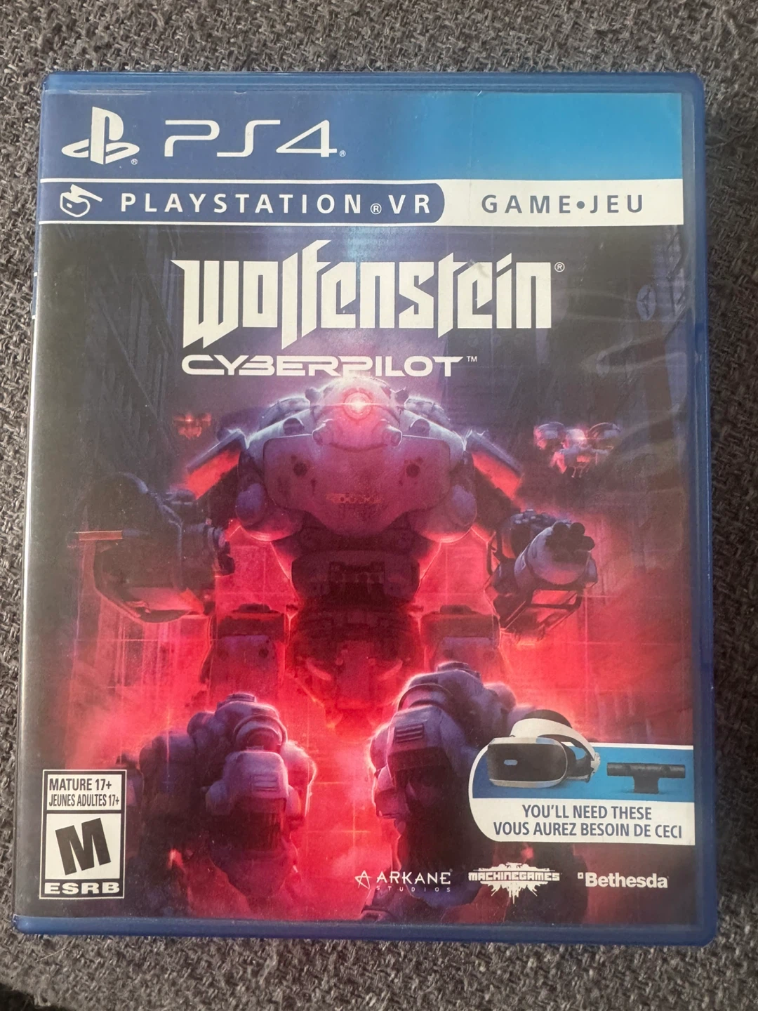 Wolfenstein: Cyberpilot PS4 VR Game