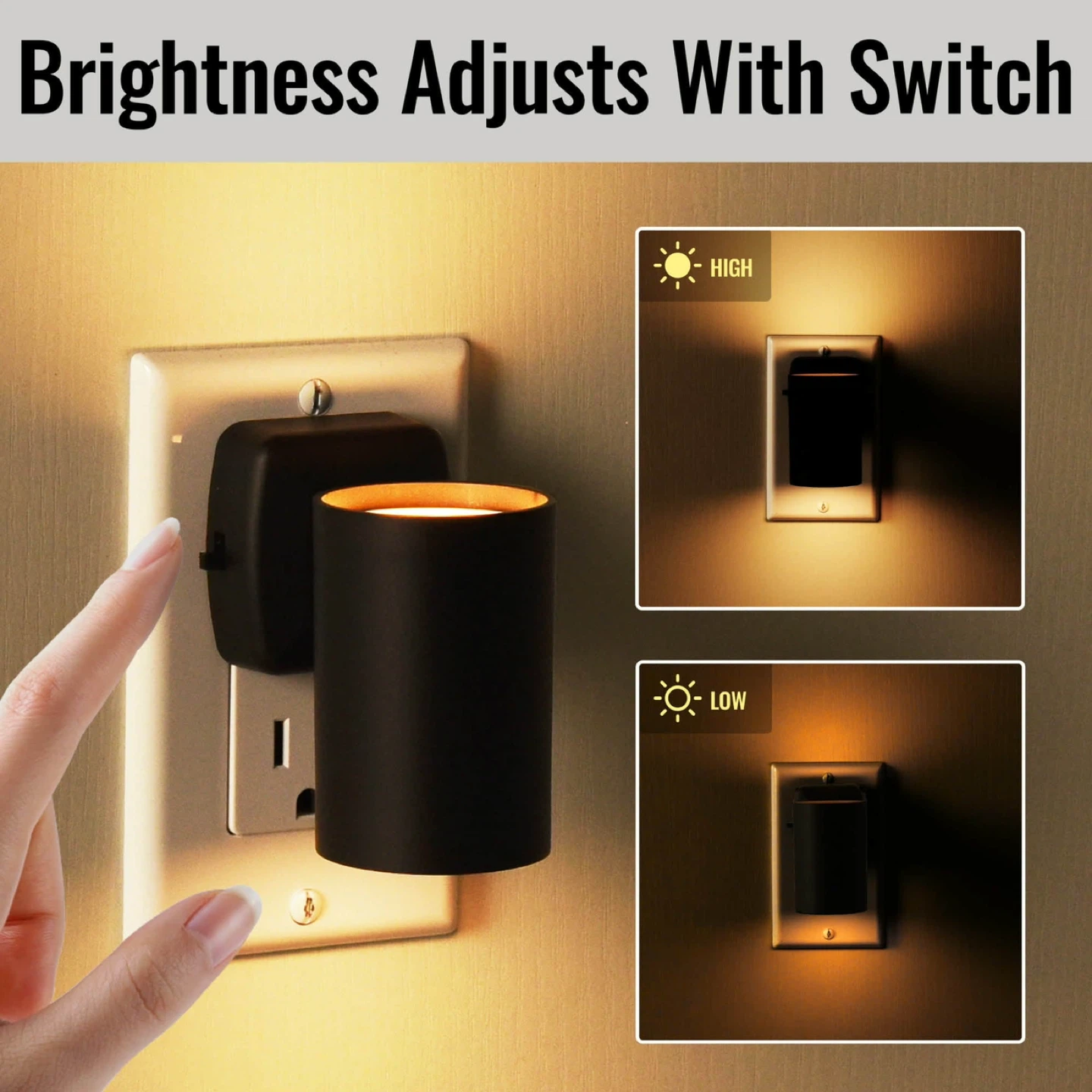 Adjustable Brightness Plug-in Night Light - photo 4